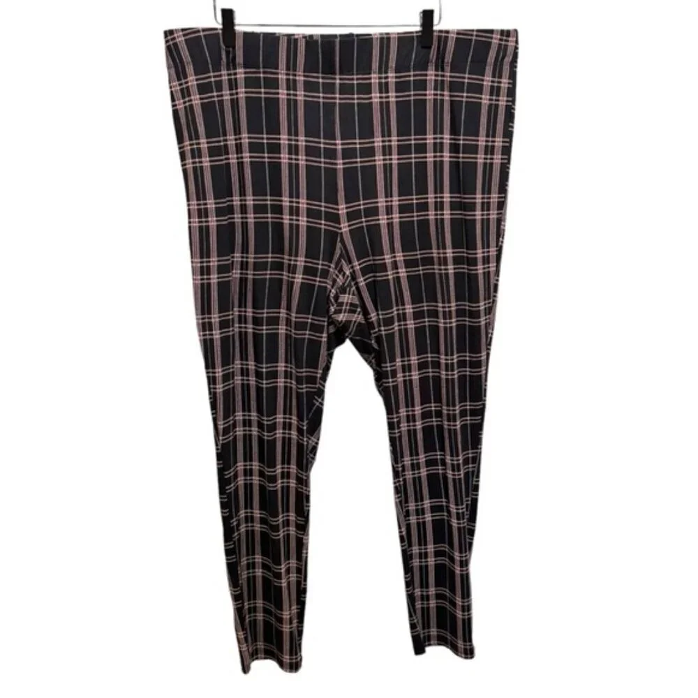 Pennington’s Fashion Plaid-Printed Leggings - In Every Story Size 2x - Picture 5 of 12